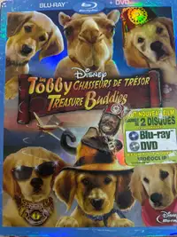 Treasure buddies Disney Blu-ray & DVD bilingue 8$