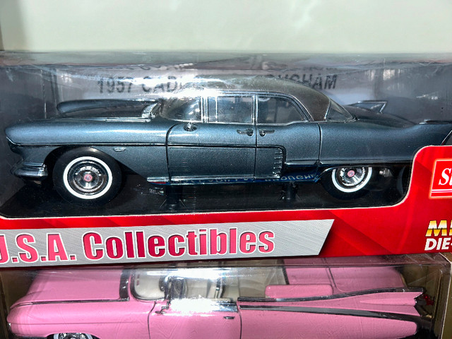 Cadillac Brougham 1957 diecast 1/18 Die cast dans Art et objets de collection  à Longueuil/Rive Sud - Image 3