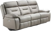 Genuine Leather Power Recliner Sofa, Loveseat and Chair