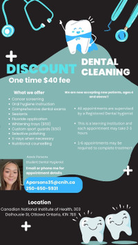 Discounted Dental Hygiene