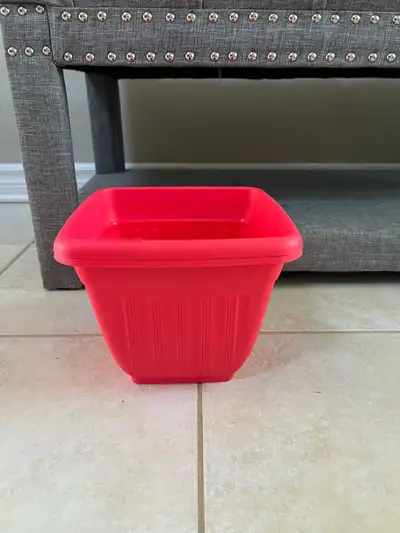 Red Flower Pot, View more