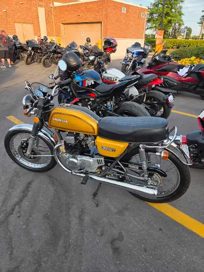 Fully rebuilt 1975 Honda CB200T for sale. Purchased in 2023, did a complete frame off rebuild includ...