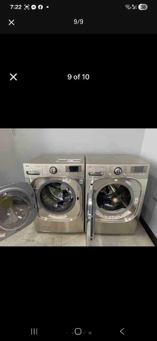 STEAM WASHer electric dryer stackable  in Washers & Dryers in Oakville / Halton Region - Image 10