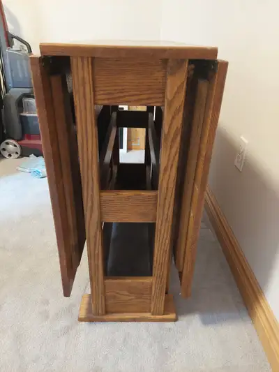 Oak folding table, View more