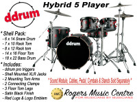 Drums 5Pieces Set Hybrid DDrum