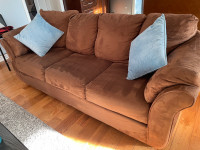Clean  Good condition Fabric - 3 seats sofa