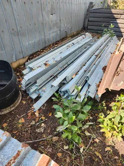 3x3x1/4 thick 10 foot lengths galvanized angle iron, View more