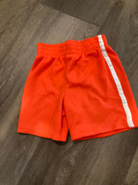 Orange George shorts - 3T