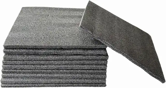 10PCS Foam Insert Packing Sheet Polyethylene 12" x 12" x 0.4"
