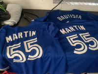 Russell Martin Toronto Blue Jays Game Used Jersey “167th Career HR” MLB Auth