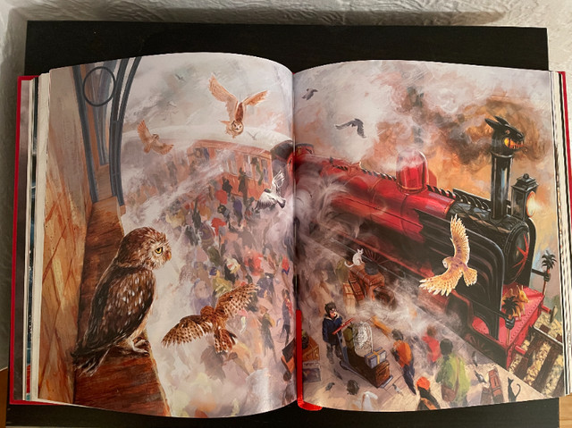 Harry Potter And The Philosopher's Stone: Illustrated Edition dans Livres jeunesse et ados  à Ville de Montréal - Image 3