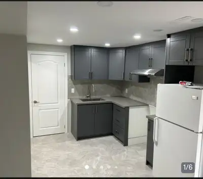 Beautiful basement for rent. Newly made, has two bedrooms, 1 full washroom, full kitchen, living spa...