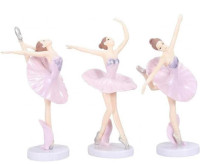Special- BALLERINA FIGURINES- 3 styles- gift, cake topper