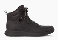 Roots Men's Rideau Mid Winter Sneaker/Boots - Black - Size 9.5
