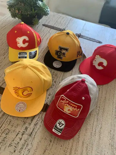 NEW old STOCK, Vintage Calgary Flames Hat, View more