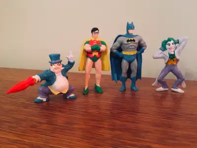 [BATMAN] [4] Figurines [1989] [RARES], View more