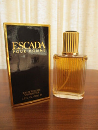 Vintage Escada Pour Homme Eau de Toilette, 75ml with orig box