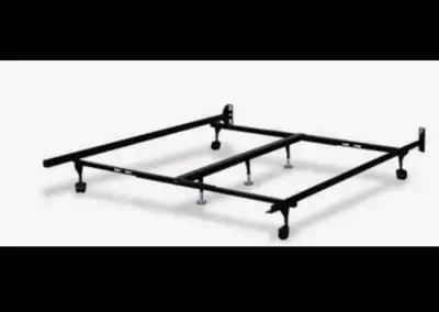King Sz adjustable metal bed frame , View more