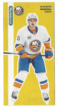 2019-20 Parkhurst Tallboys Hockey Card TB-25 Mathew Barzal