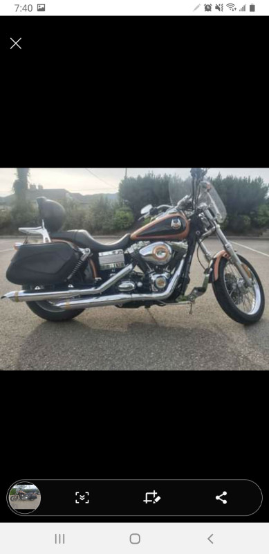 2008 Harley Davidson Dyna Low Rider in Street, Cruisers & Choppers in Vernon - Image 2
