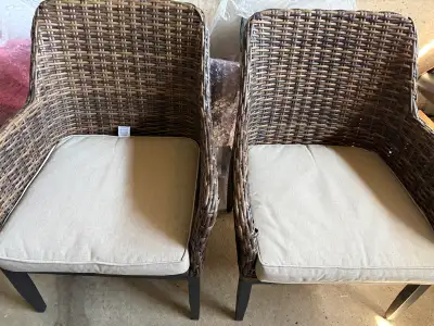 patio chairs $55 Each retail$148.99 tax, View more