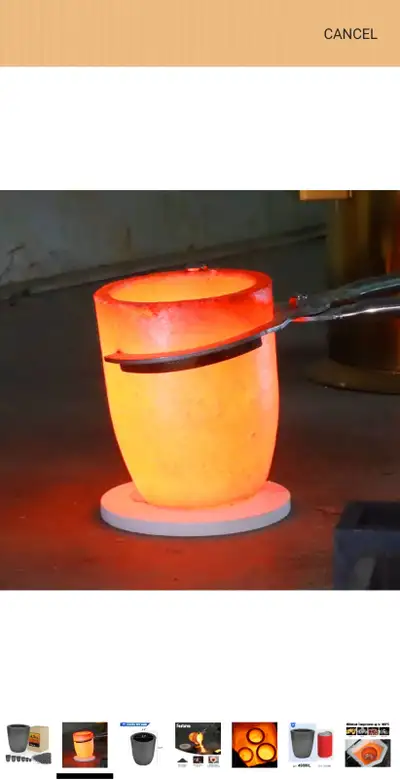 4.5kg  #4 Silicon Carbide Graphite Crucible, View more