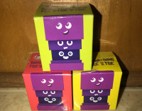 Lot of 3 Wendy's Kids Meal Toys Thing In A Thing In A Thing Box
