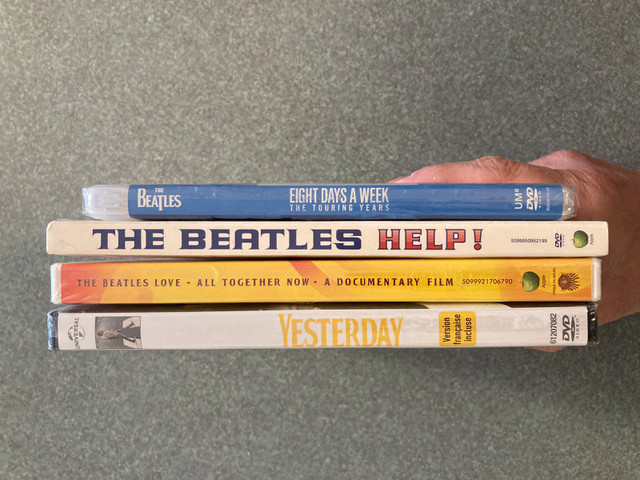 New music DVDs The Beatles Help Yesterday 8 Days a Week Love in CDs, DVDs & Blu-ray in Calgary - Image 3