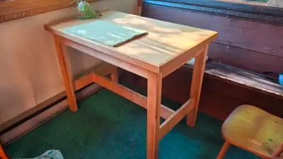 Hand made birch desk for sale, View more