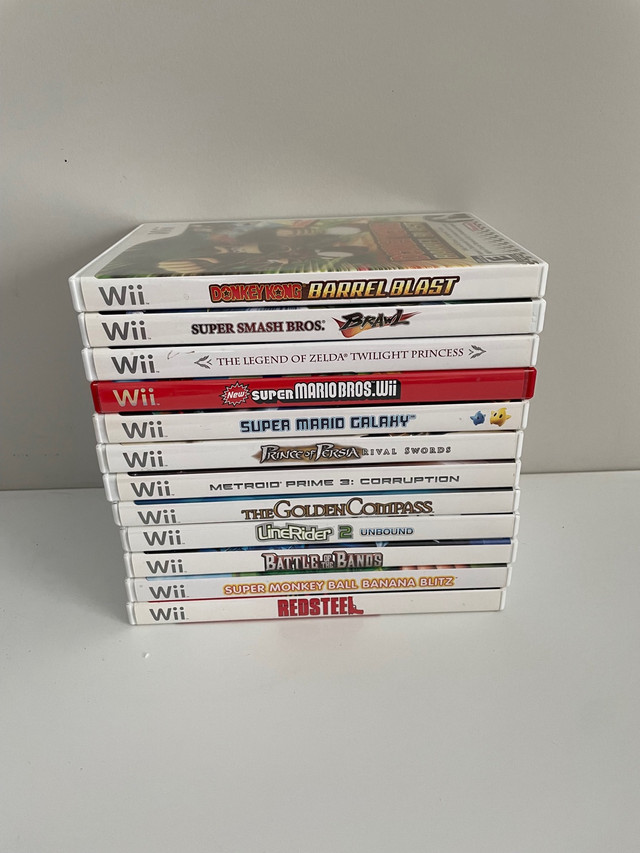 Nintendo Wii games and bundle  in Nintendo Wii in Winnipeg - Image 4