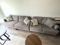 2 pieces Sofa 