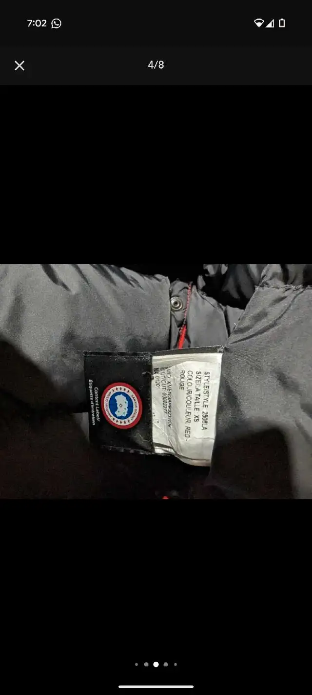 Canada Goose Jacket  in Women's - Tops & Outerwear in Kitchener / Waterloo - Image 4