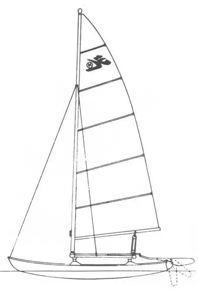 Yellow catamaran 14 feet. Comes with Shorelander original trailer. Pictures soon.