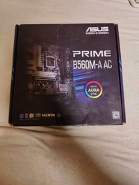 Factory sealed "Prime B560M-A AC" AMD Motherboard