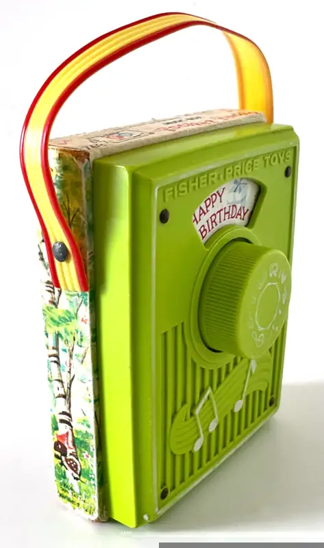 Vintage 1970 Boîte à musique FISHER PRICE #768 Happy Birthday in Arts & Collectibles in Lévis - Image 4