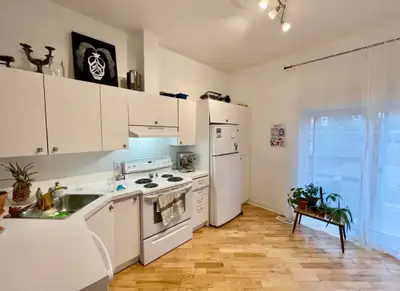 Magnifique Grand Loft Rénové à Montréal – Disponible le 1er août