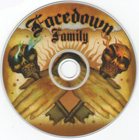 THE FACEDOWN FAMILY CD - Various Hardcore Mix *Heavy af cd*