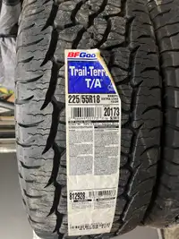 P225/55R18 BF Goodrich Trail T/A Tires(Set of 4)
