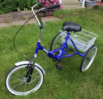 Adult Quality Folding Tricycle - Mantis TRI-Rad, View more