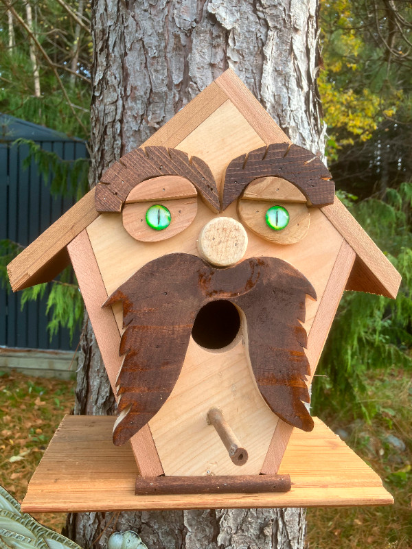 Hand Made re-cycled Cedar Bird Houses in Hobbies & Crafts in St. John's
