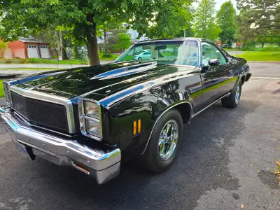 1977 El Camino!!! Engine has been switched out for a 400 small block, new AFR heads, 274 comp cam, 7...