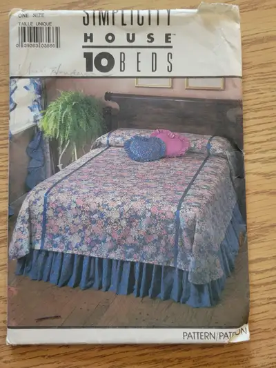 Book of instructions for 10 styles of bedspread, View more