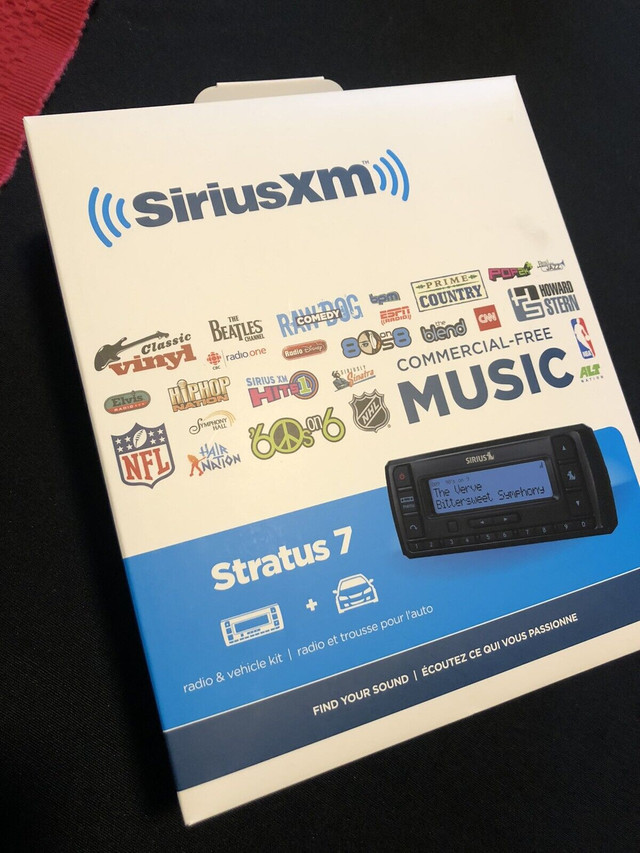 SiriusXM Stratus 7 Radio & Vehicle Kit in General Electronics in Hamilton