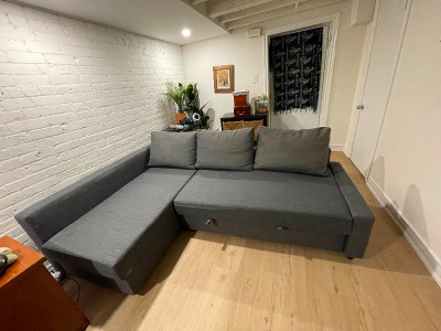 Real listing - Friheten IKEA storage sofa bed