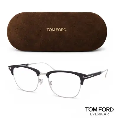 TOM FORD TF6590-F-B 002 MATTE BLACK & SHINY RUTHENIUM LENSES, View more