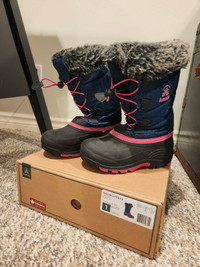 EUC Sz 1 (fits like 13) Kamik Snow Gypsy 3 winter boots 