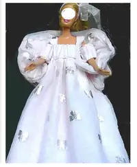 Doll Ball Gown & Evening Shawl   $19.99