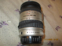 SMC Pentax FA 28-80mm F3.5 - 5.6 SMC K - Mount Auto Focus Lens