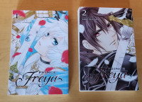 Livres Manga "Prince Freya", tome 1 et 2, en français.