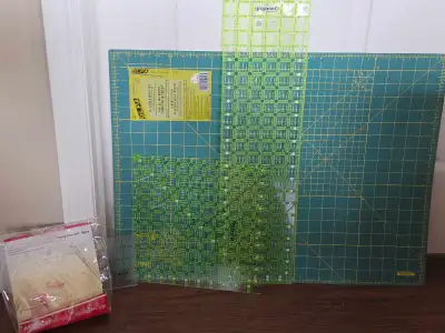 quilting ruler, template and mat, View more